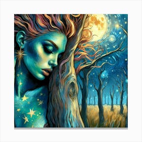 Starry Night 14 Canvas Print
