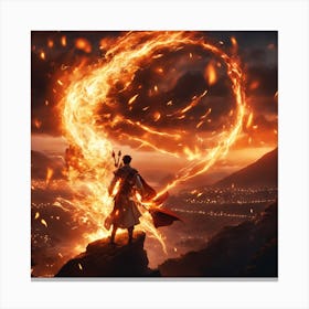 Samurai Warrior Canvas Print