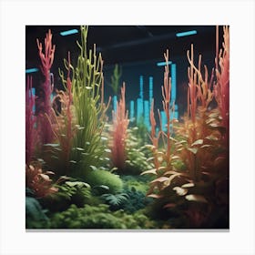 Aquarium Plants Canvas Print
