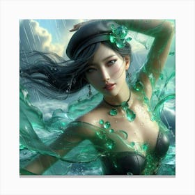 Mermaid 61 Canvas Print