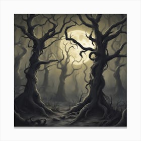 Dark Forest 1 Canvas Print