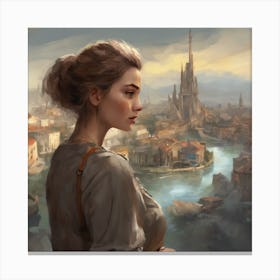 Fantasy Painting 38 Canvas Print