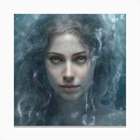 Mermaid 3 Canvas Print