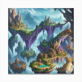 Magical And Enchanting World 1 Canvas Print