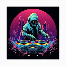 Dj Dj 1 Canvas Print