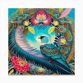 Bird Of Paradise Canvas Print