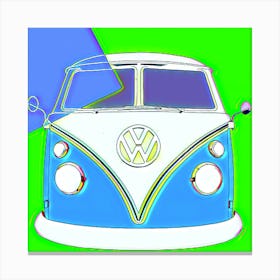 VW Bus 4 Leinwandbild