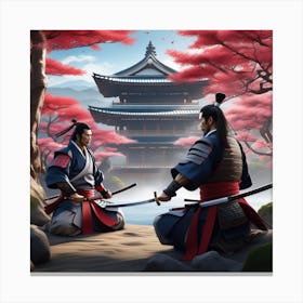 Samurai Warriors Canvas Print