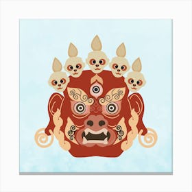 Vajra Bharav III Canvas Print