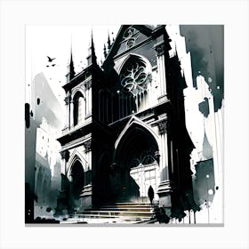 Gothic Cathedral 2 Canvas Print