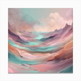 Abstract Landscape 1 Canvas Print