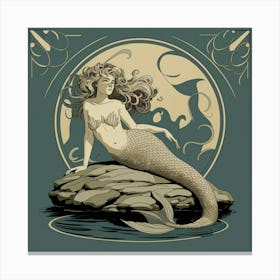 Mermaid 27 Canvas Print