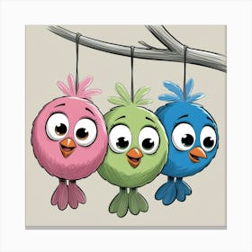 Angry Birds Canvas Print