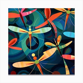 Dragonflies 62 Canvas Print