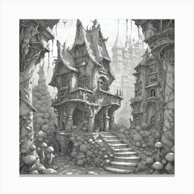 Fairytale Castle Canvas Print