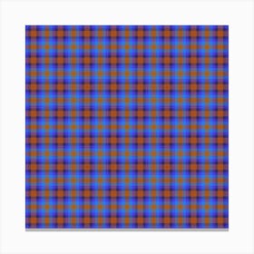 Plaid Fabric 153 Canvas Print