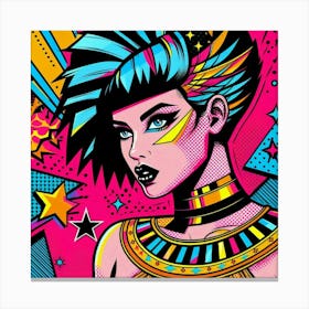 Pop Yosra Prism Canvas Print