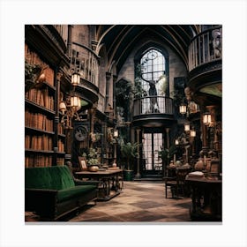 Library 7 Canvas Print