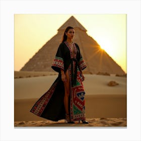 Egyptian Fashion 12 Canvas Print