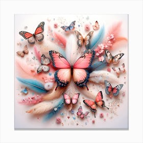 Butterfly Art Canvas Print