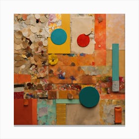 Abstract Collage 1 Canvas Print