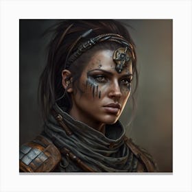 Elven Warrior Canvas Print