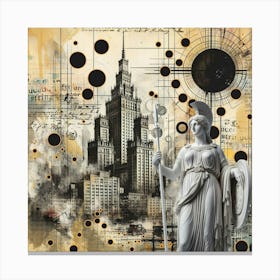 Science of a Lost Mithology Canvas Print