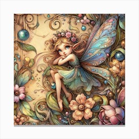 A Cute Fairy 1 Canvas Print