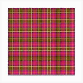 Tartan Fabric 1 Canvas Print