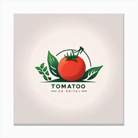 Tomato Logo 1 Canvas Print