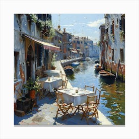 Venice Canal 2 Canvas Print