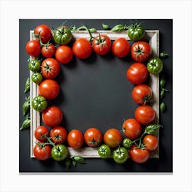 Tomato Frame 3 Canvas Print