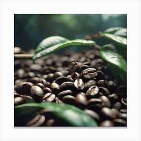 Coffee Beans 85 Canvas Print