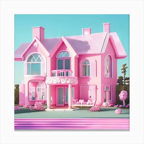 Barbie Dream House (670) Canvas Print