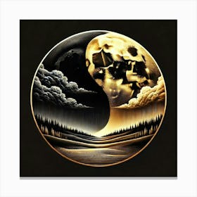 Yin Yang 87 Canvas Print