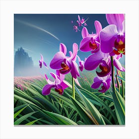 Ochrid blooming Canvas Print