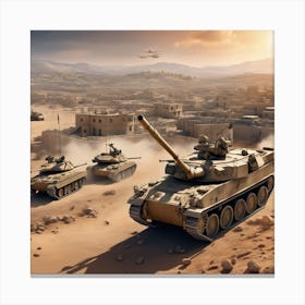 World Of Tanks 1 Canvas Print