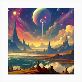 Land Of Fantasy 16 Canvas Print