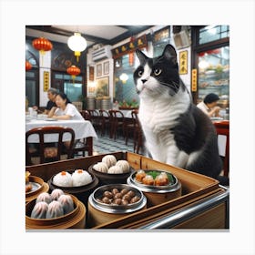 Dim Sum Companion Canvas Print