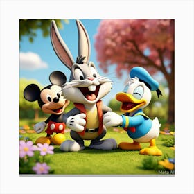 Looney Tunes 5 Leinwandbild