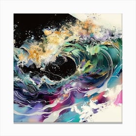 'Waves' 2 Canvas Print