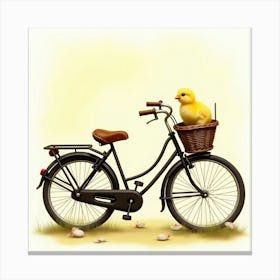 Flux Dev A Vintageinspired Bicycle With A Worn Brown Leather S 0 Canvas Print