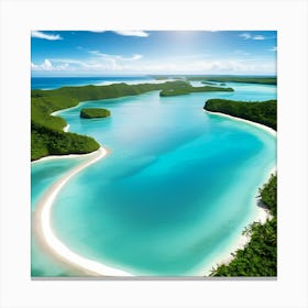 Tropical Islands Canvas Print