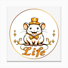 Life Of A Rat Canvas Print