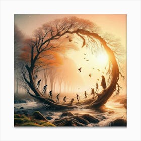 Tree Of Life 6 Canvas Print