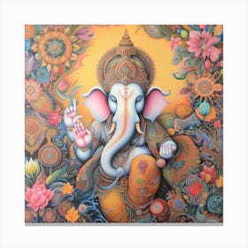 Ganesha 3 Canvas Print