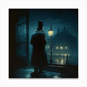 London At Night Canvas Print