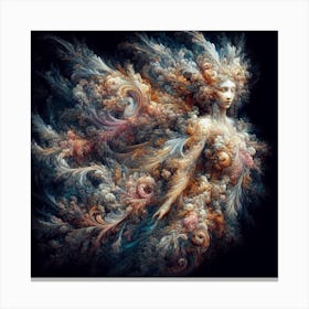 Ethereal Woman Canvas Print