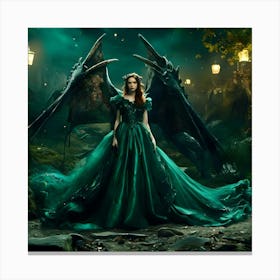 The Dark Fairy 1 Canvas Print