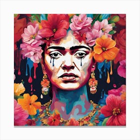 Frida Kahlo 57 Canvas Print